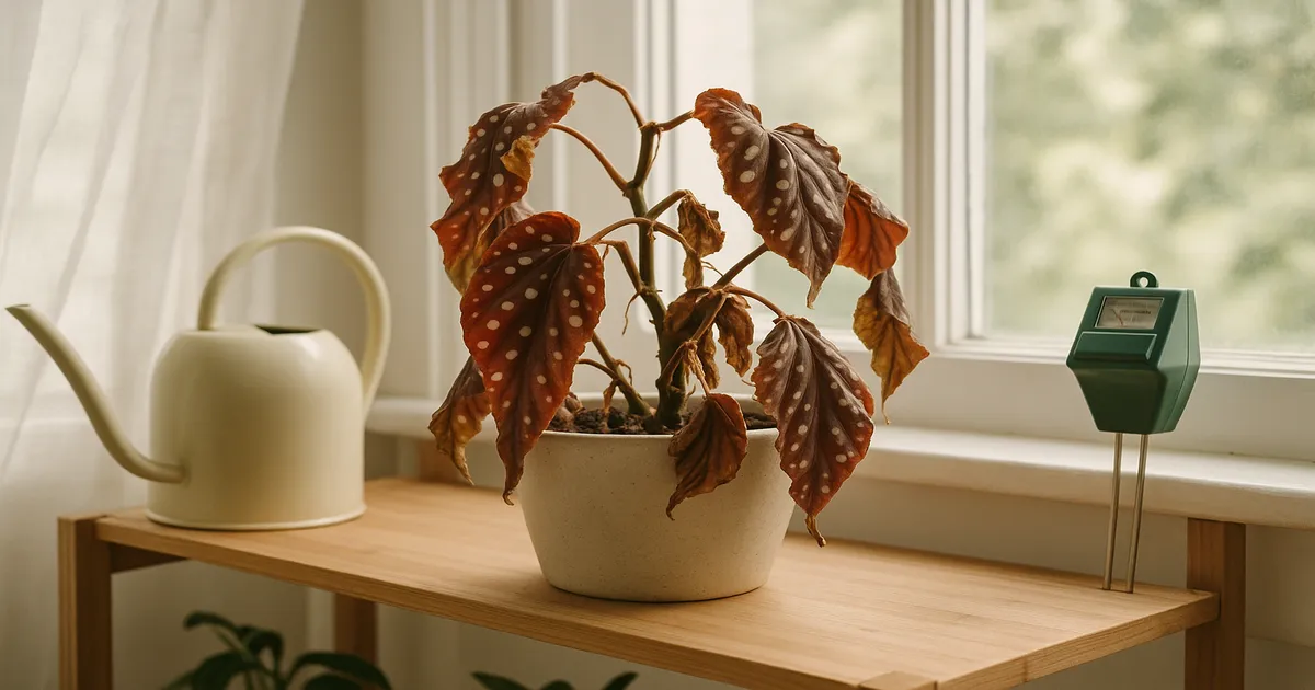 Why Is My Begonia Kit Kat Wilting? Causes & Fixes