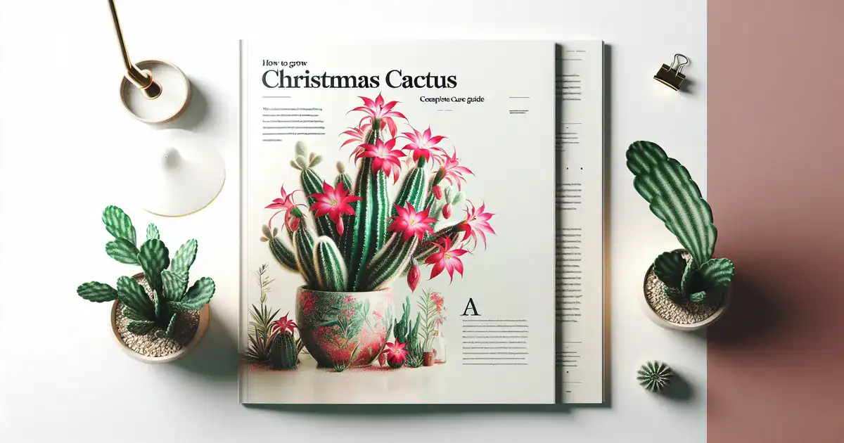 How to Grow Christmas Cactus: Complete Care Guide